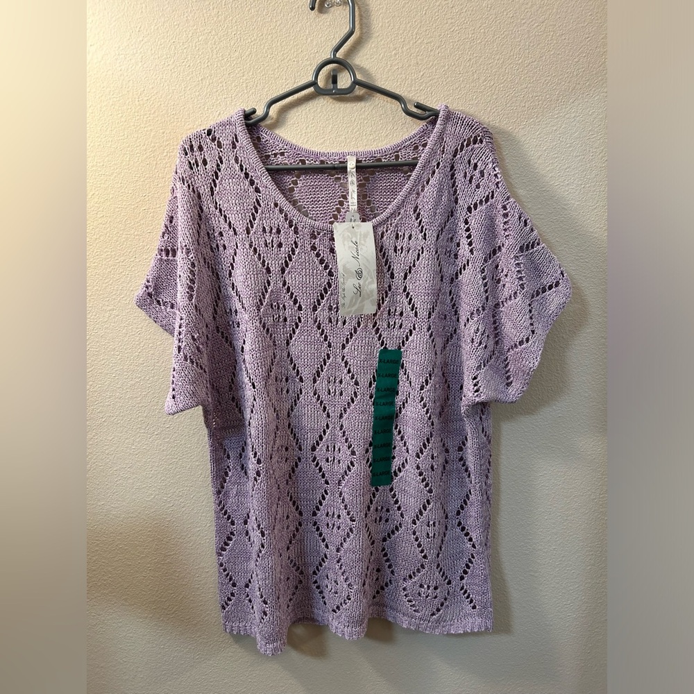 Women’s Knit Style Fashion Sweater Tops 3 colors available each $35